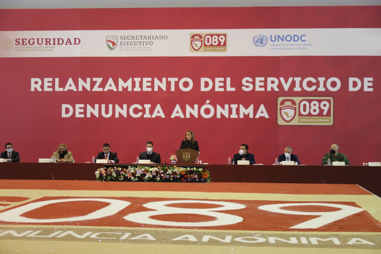 Autoridades relanzan en Tlaxcala servicio de denuncia anónima 089